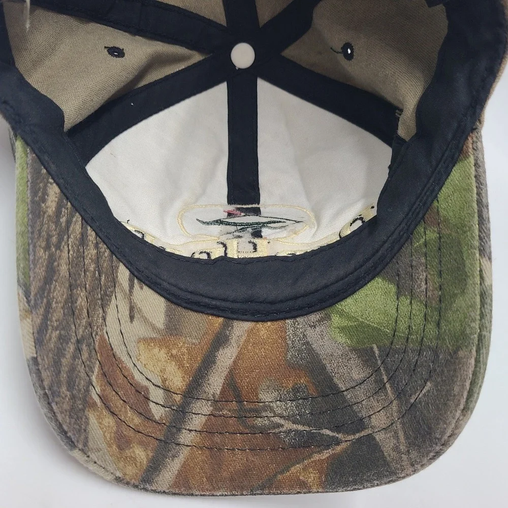 Youth RedHead Hat Snapback Brown Green Camo Hunting Fishing Outdoors Logo Casual